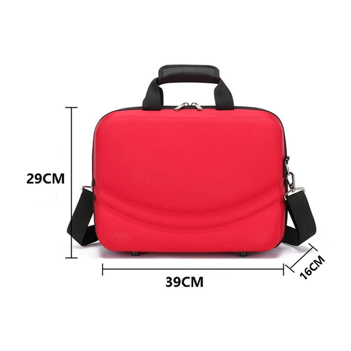06605 1200D Emergency Waist Bag in Red, construction and compartment detail 7