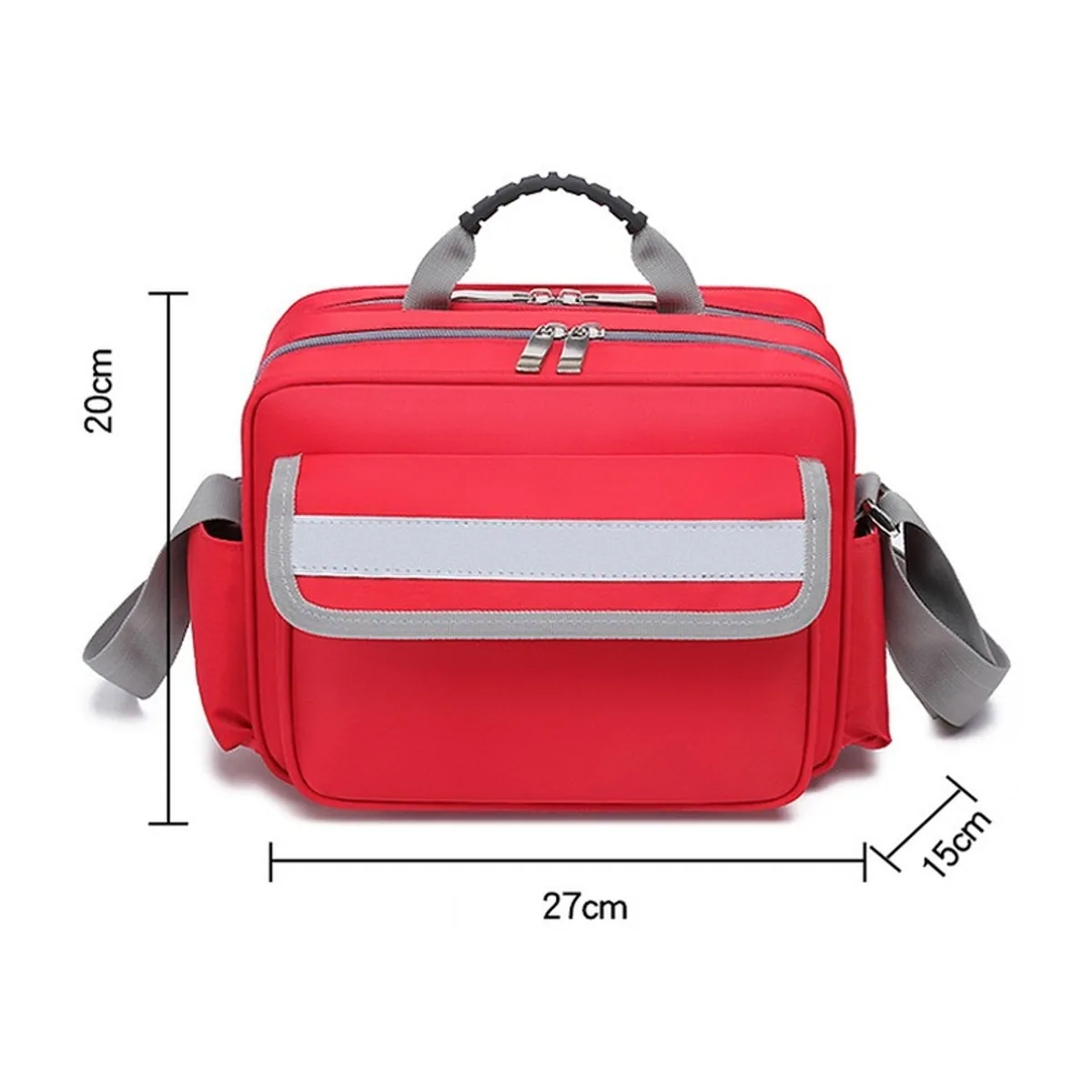 06611 Oxford Emergency Waist Bag in Red, emergency waist bag product view