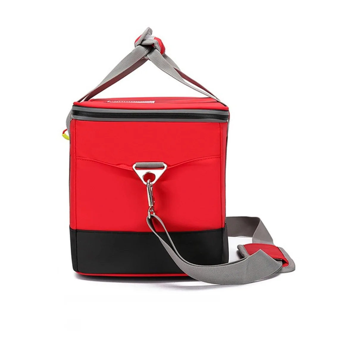 06613 Oxford Portable First Aid Bag in Red, construction and compartment detail 2