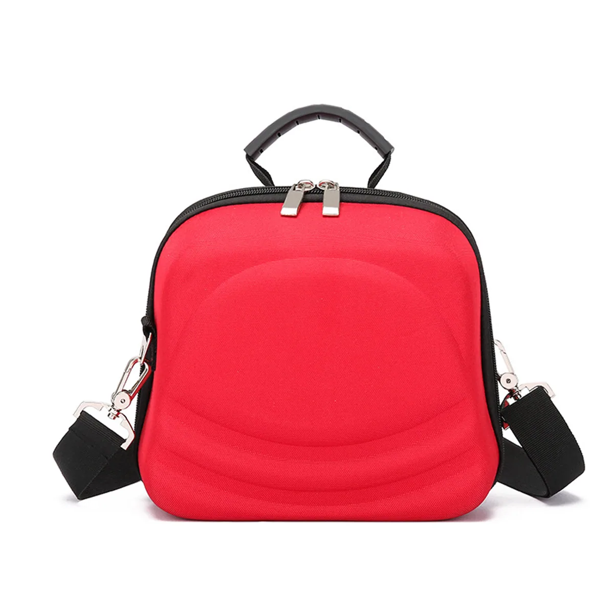 06614 1000D Emergency Waist Bag in Red, construction and compartment detail 2