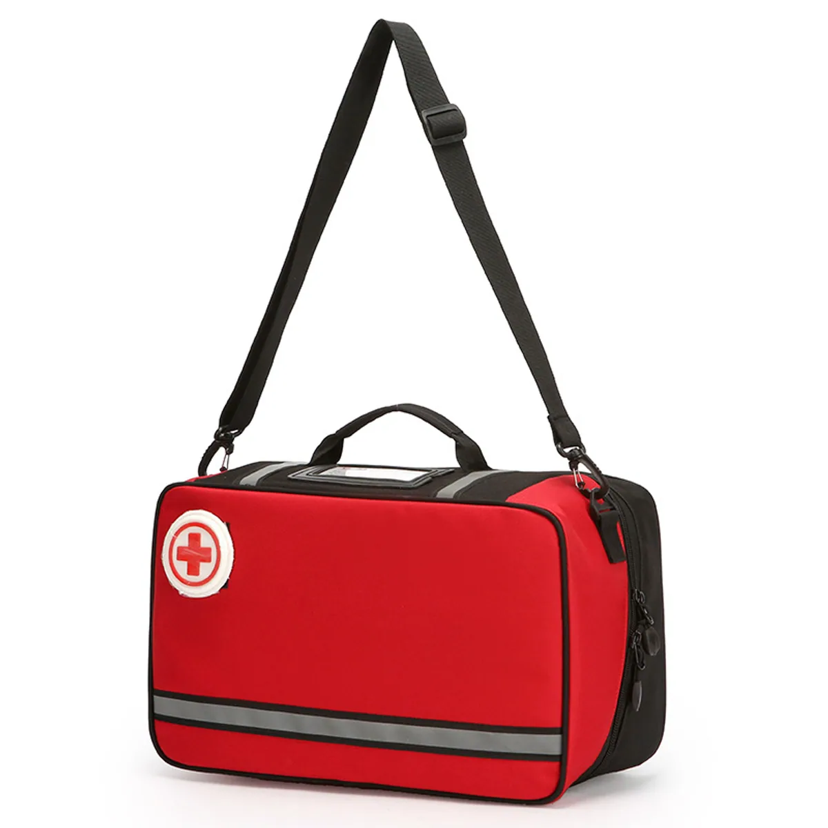 06618 1200D Portable First Aid Bag in Red, portable first aid bag product view