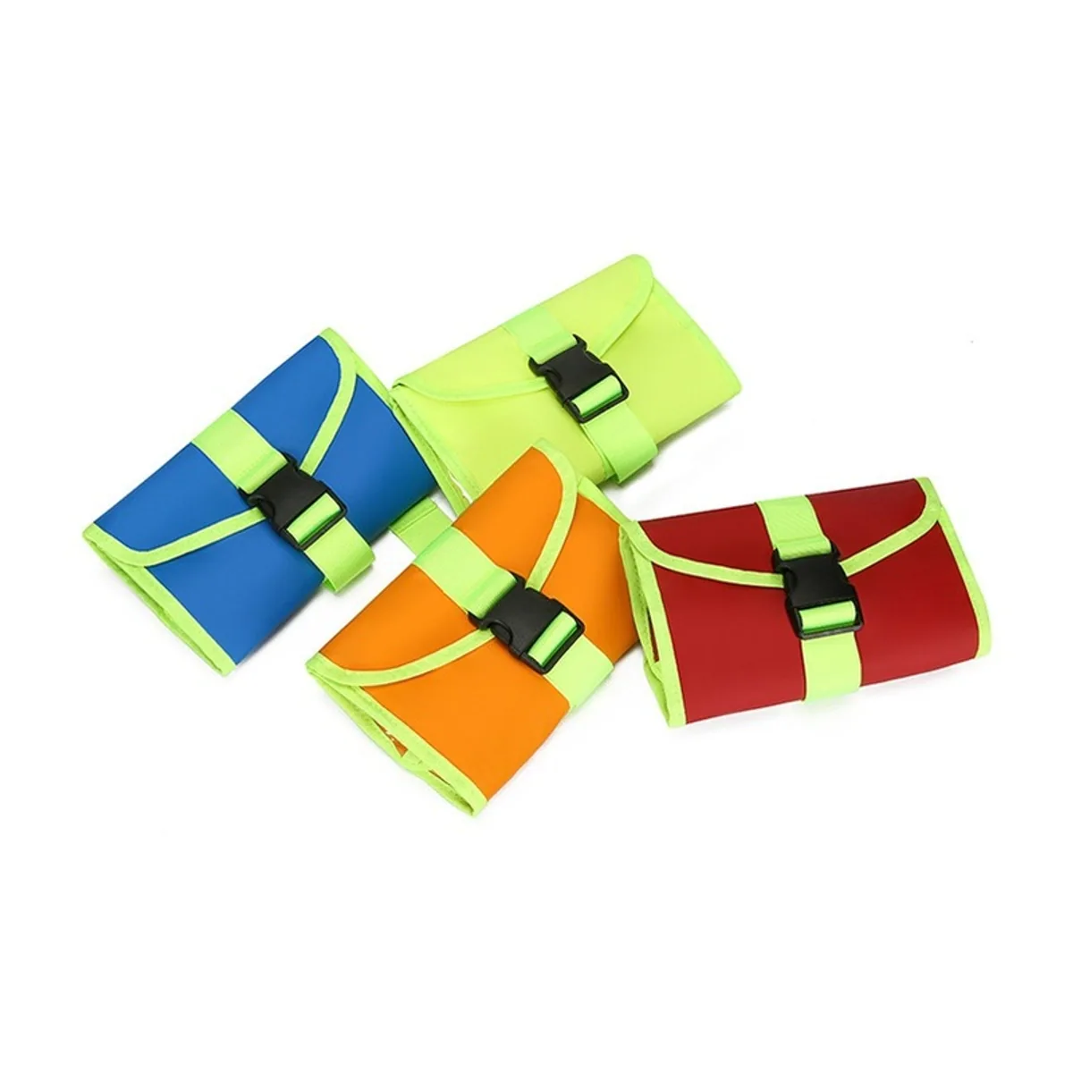 06621 1200D Emergency Waist Bag in Red, construction and compartment detail 5