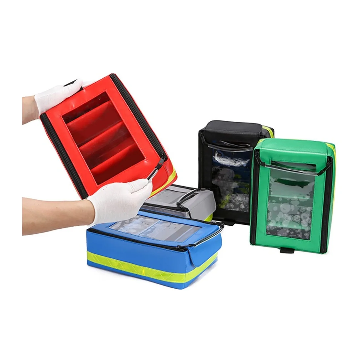06626 PVC Waterproof PVC Rescue Bag in Red, waterproof pvc rescue bag product view