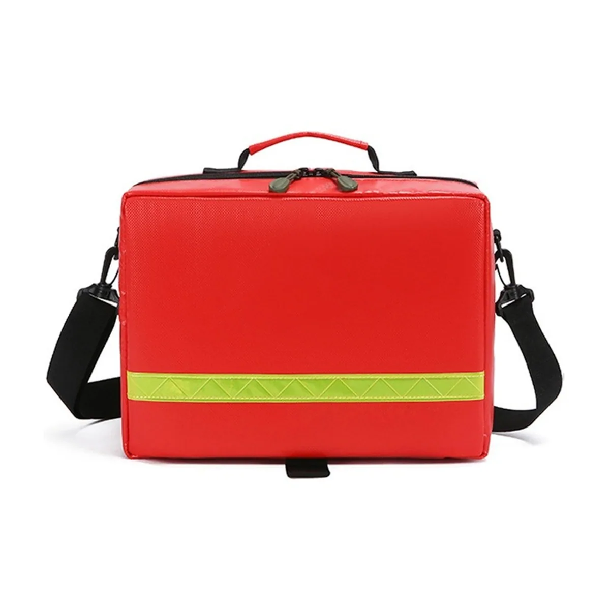 06627 PVC Waterproof PVC Rescue Bag in Red, construction and compartment detail 1