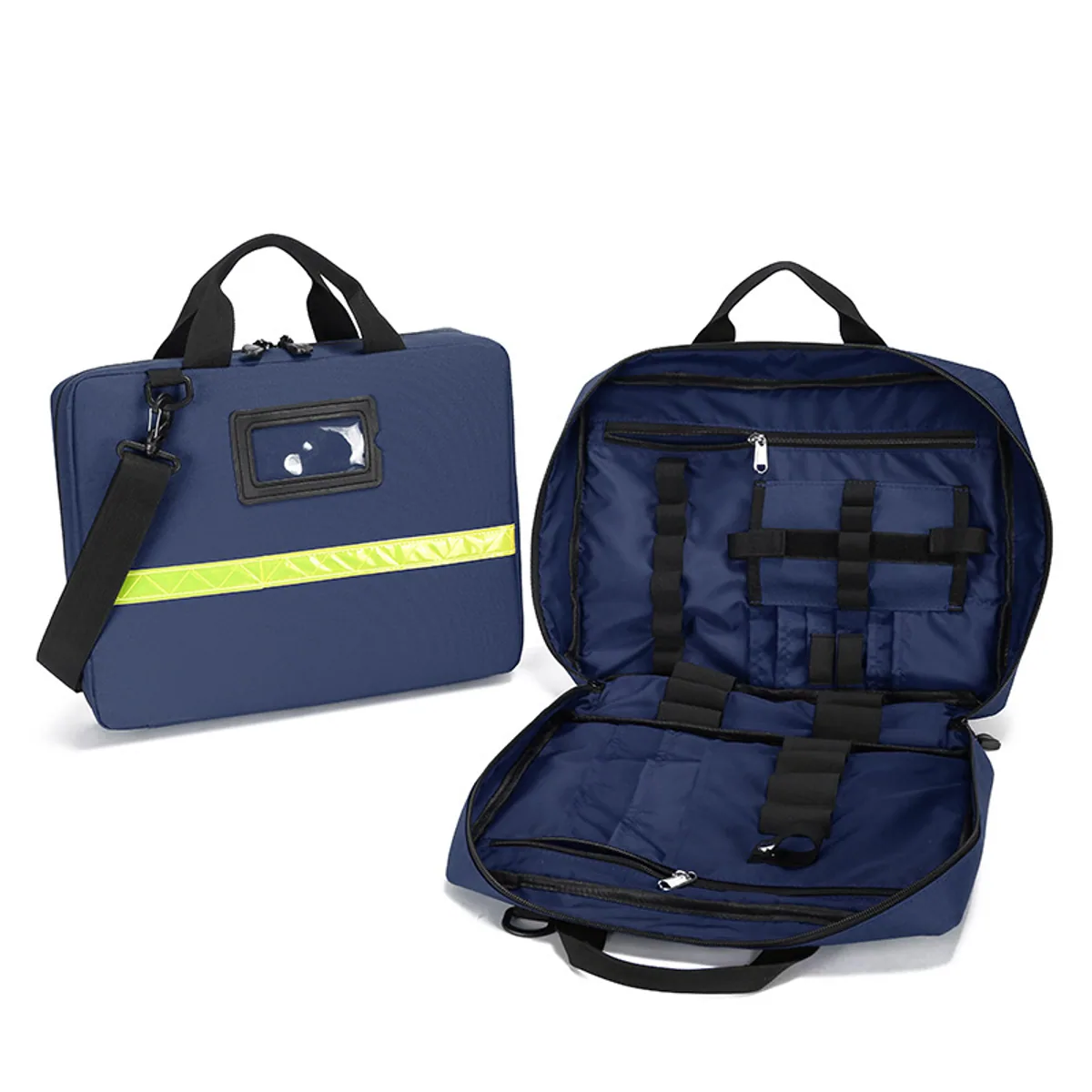 06628 1200D Portable First Aid Bag in Red, portable first aid bag product view