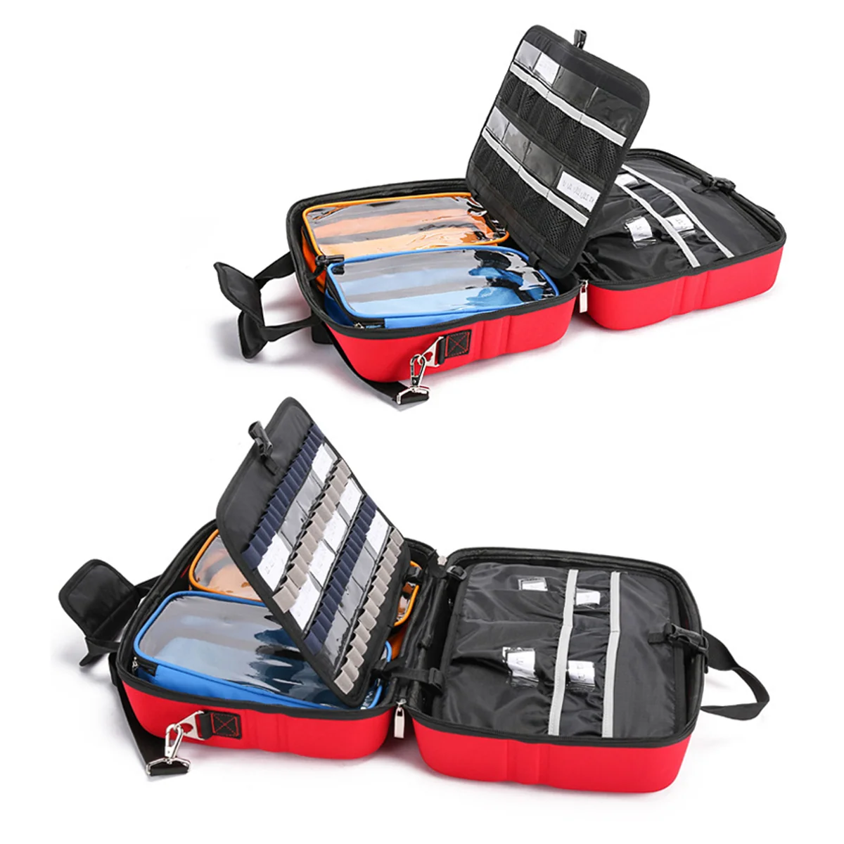 Foldout Doctor Bag for Healthcare Visits construction and compartment detail 3