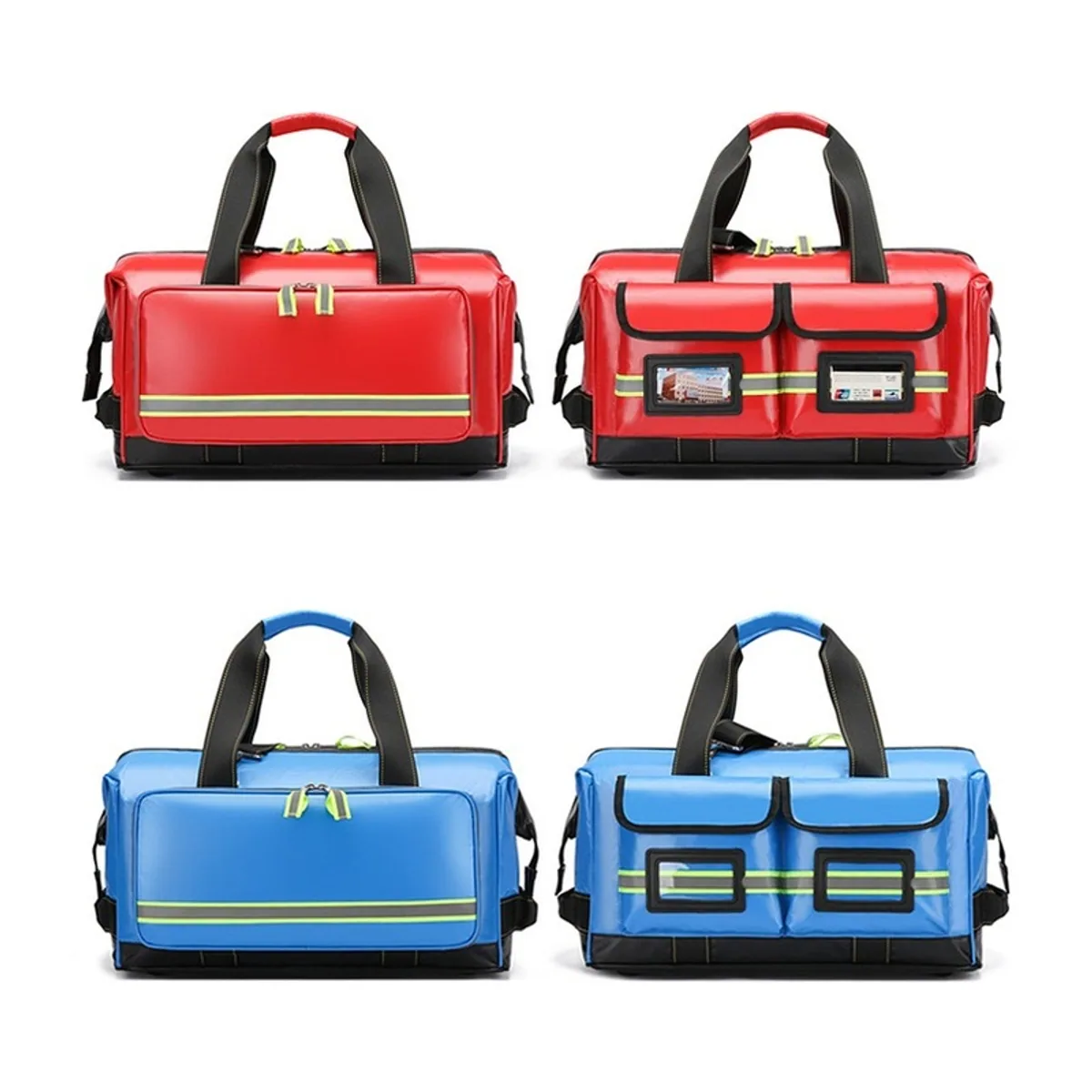 08812 Oxford Portable First Aid Bag in Red, portable first aid bag product view