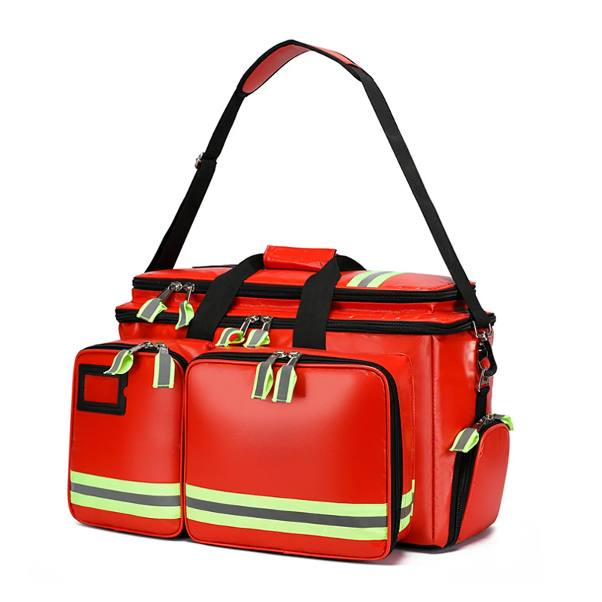 08813 Oxford Portable First Aid Bag in Red, portable first aid bag product view