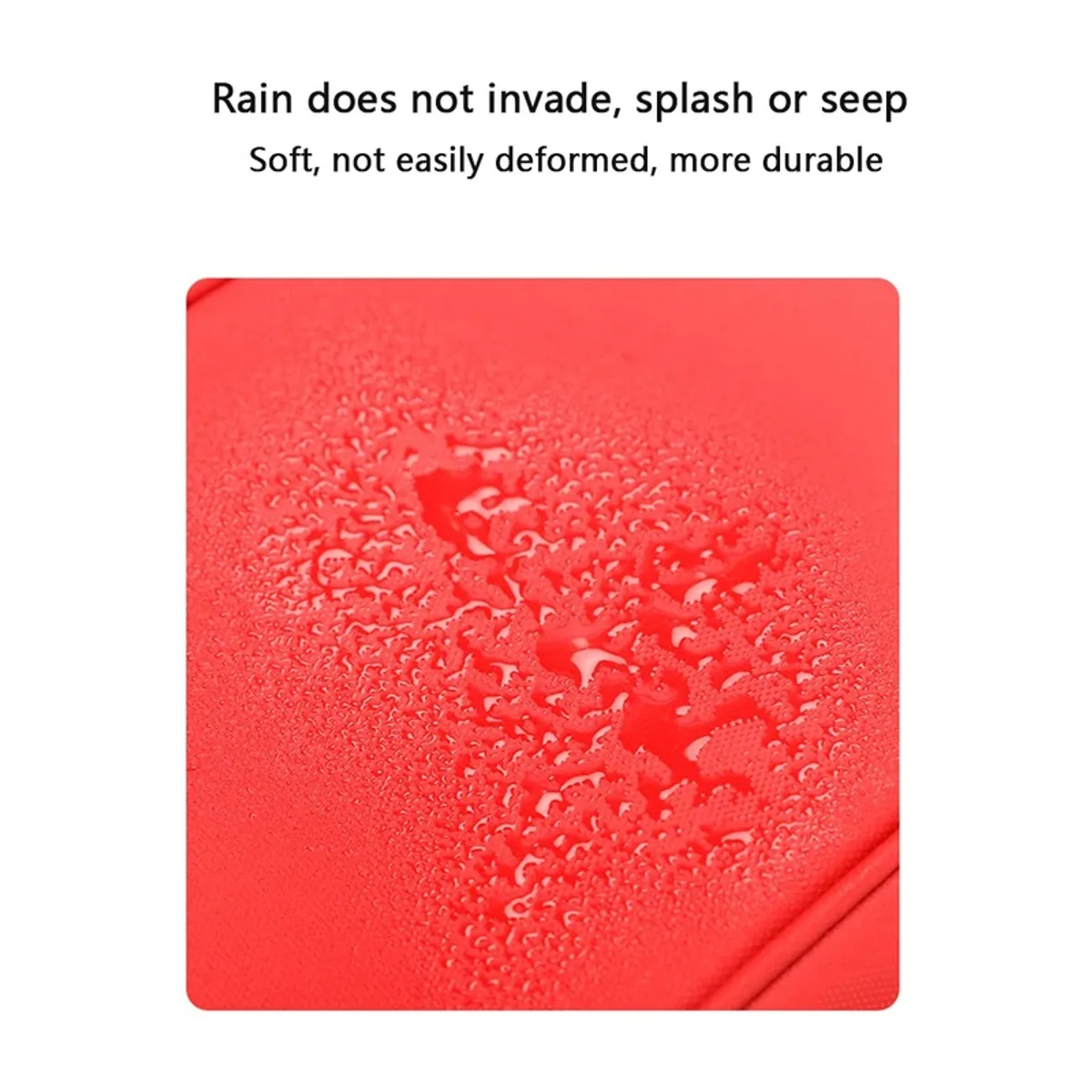 08815 Outdoor Travel Portable Medical Storage Bag Large Capacity Oxford Home Medicine Pill First Aid Kit Medical Emergency Kits Bag in Red, construction and compartment detail 1