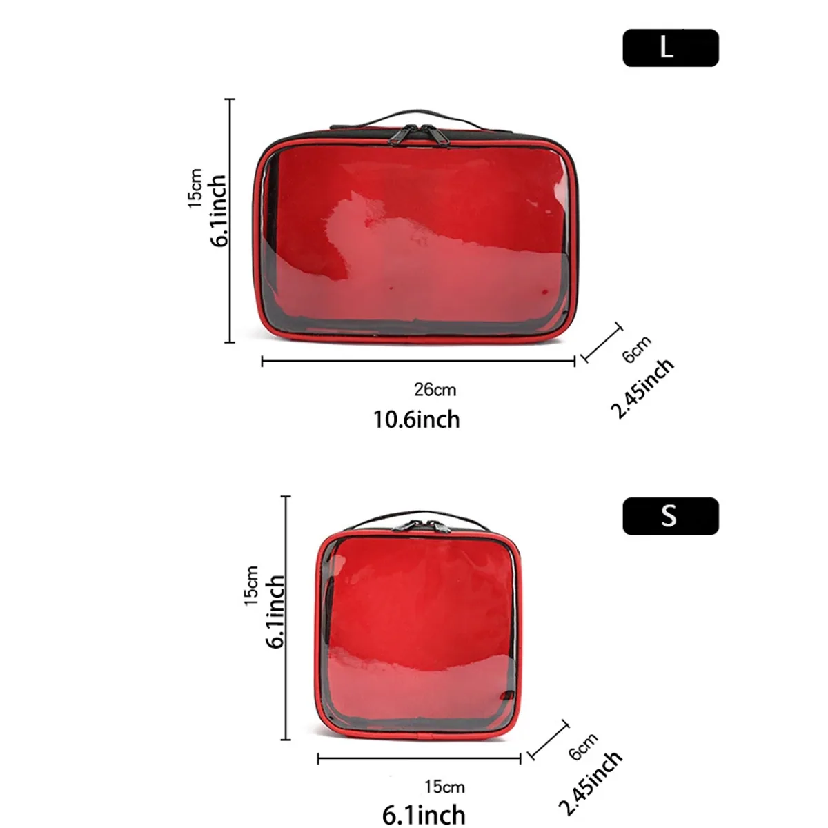 08815 Outdoor Travel Portable Medical Storage Bag Large Capacity Oxford Home Medicine Pill First Aid Kit Medical Emergency Kits Bag in Red, construction and compartment detail 6
