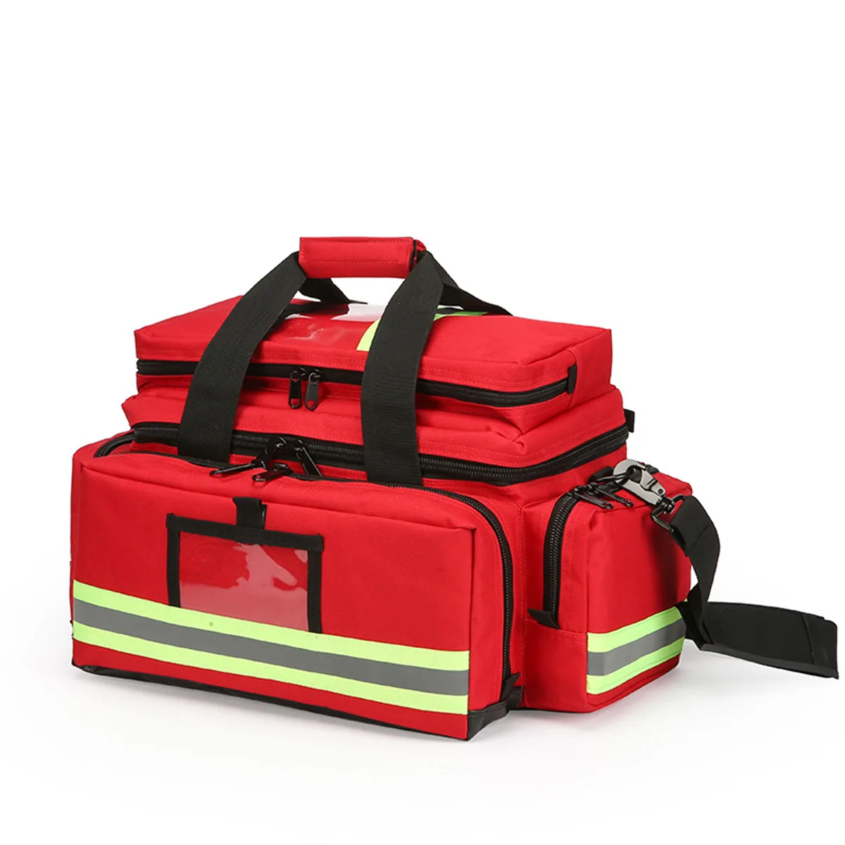 08816 1000D Portable First Aid Bag in Red, portable first aid bag product view