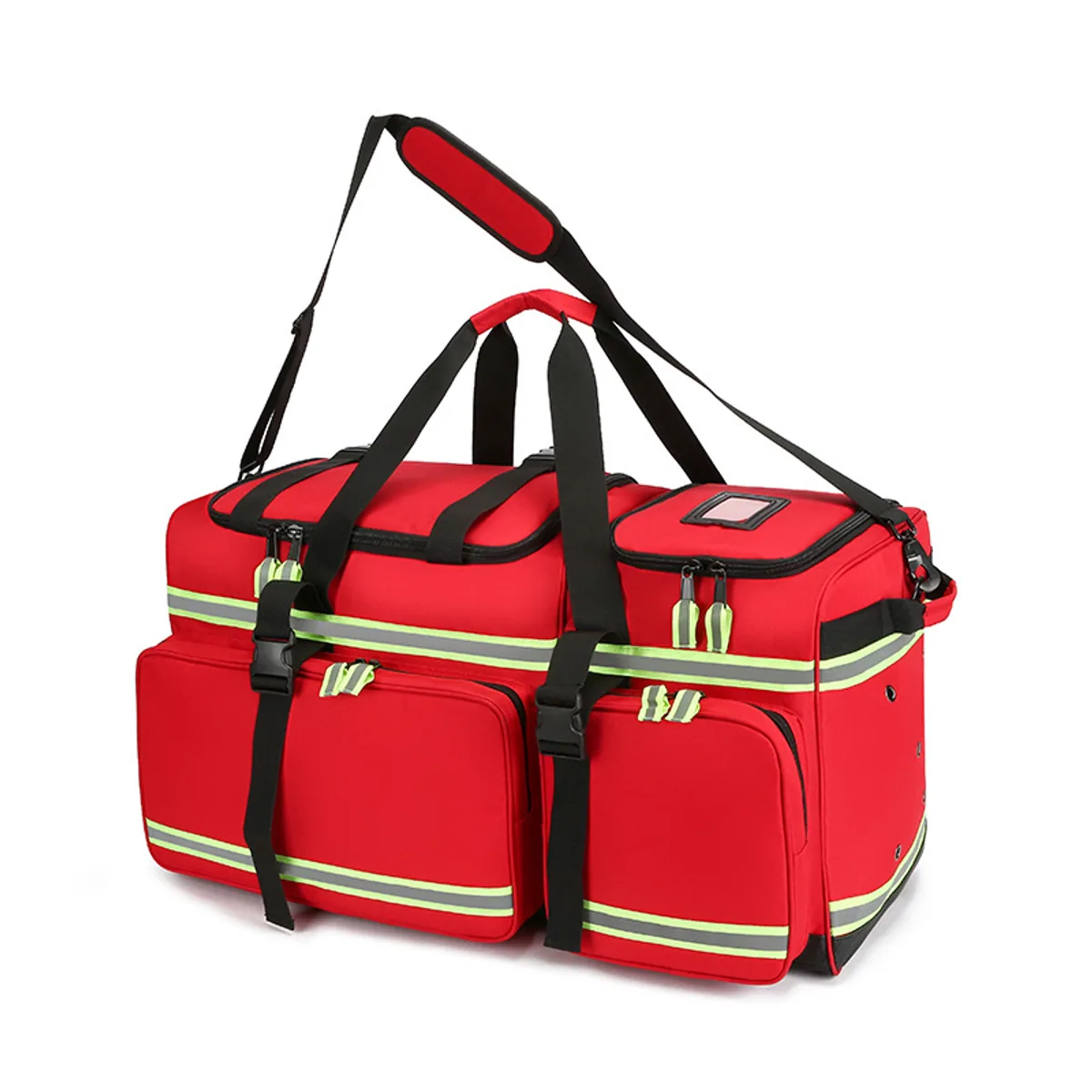 08818 1000D Portable First Aid Bag in Red, portable first aid bag product view
