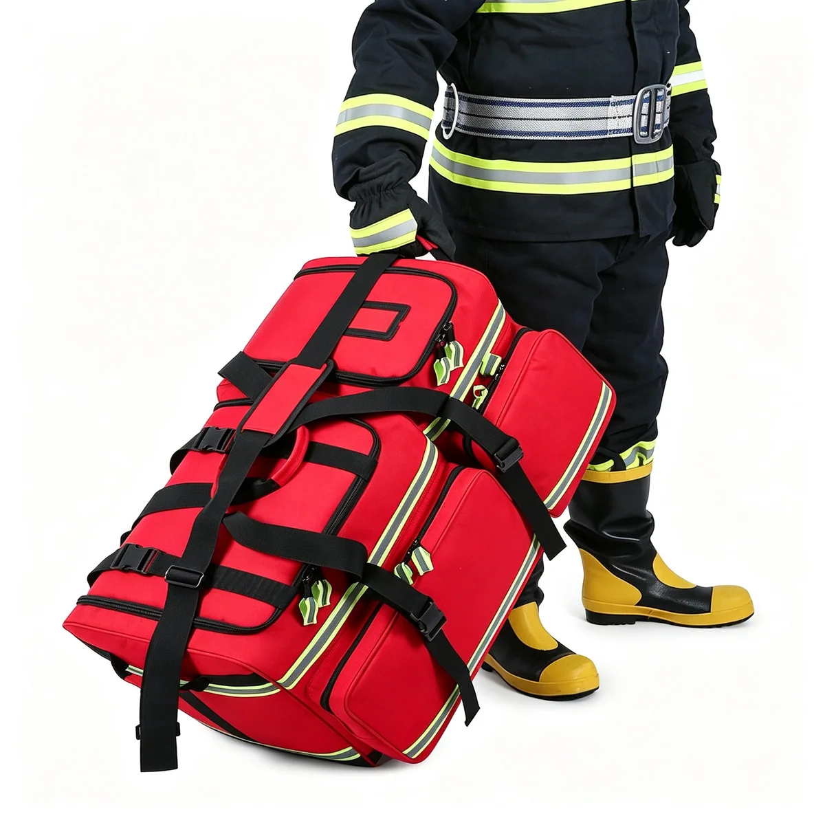 Convertible Rescue Duffel for Grouped Equipment construction and compartment detail 7