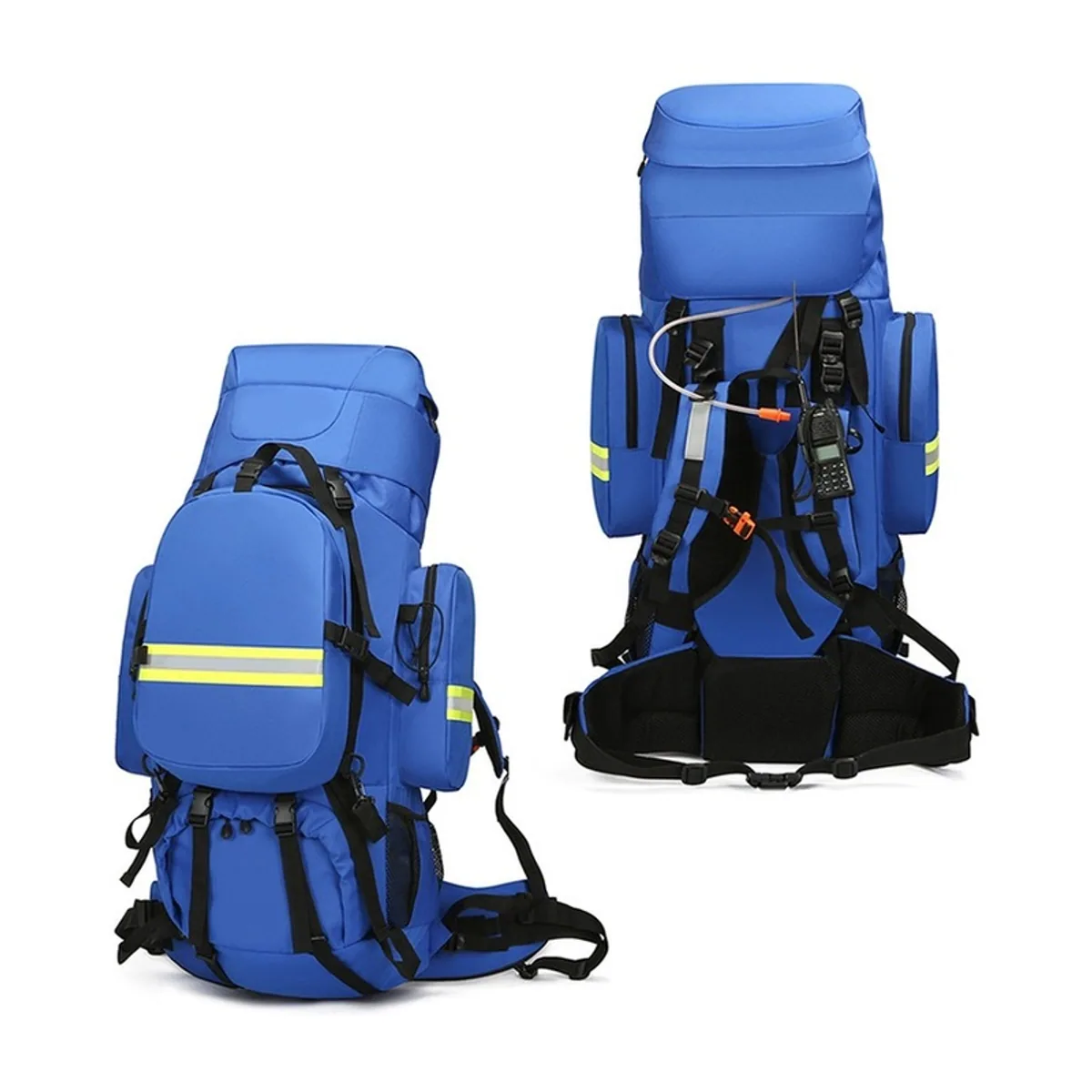 08822 Oxford Outdoor Rescue Backpack in Royal Blue, outdoor rescue backpack product view