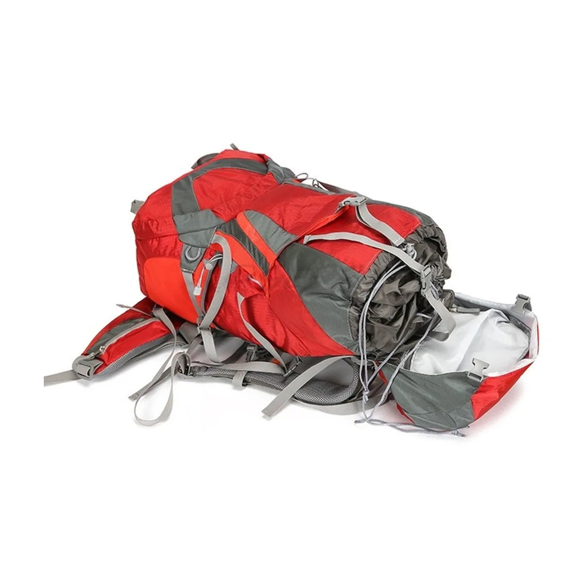 08823 Oxford Portable First Aid Bag in Red, construction and compartment detail 3