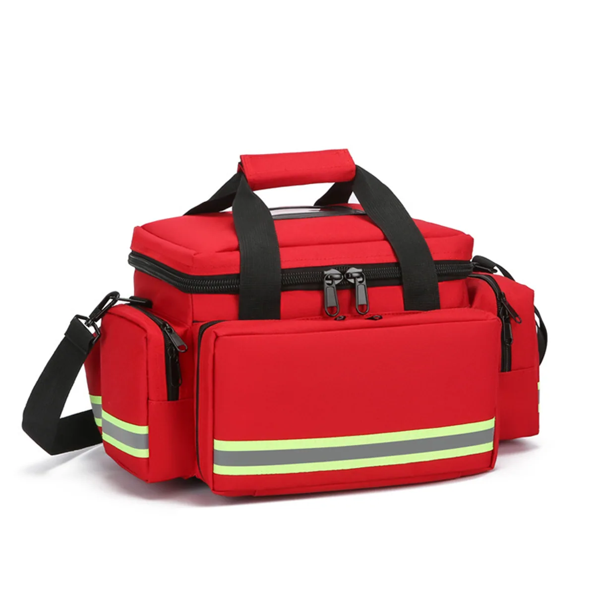08824 1200D Portable First Aid Bag in Red, portable first aid bag product view