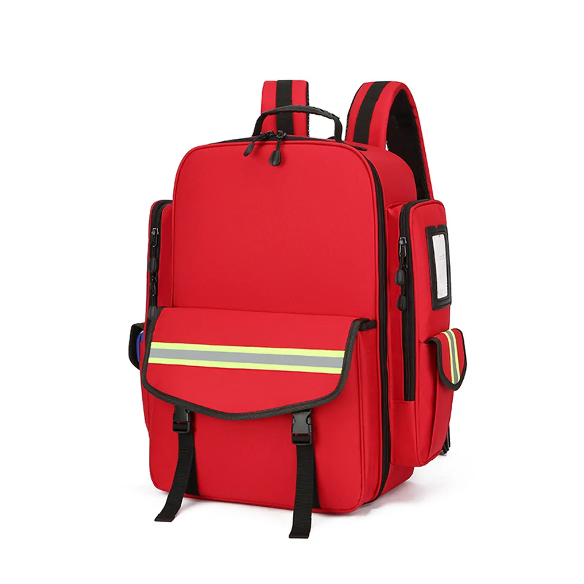 08835 1200D Portable First Aid Bag in Red, portable first aid bag product view