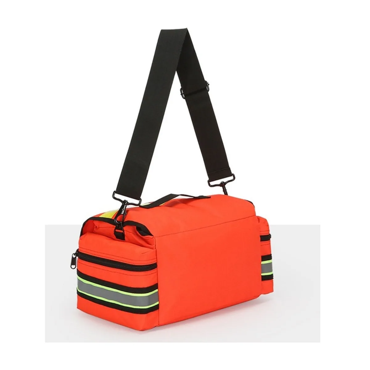 08838 1200D Emergency Waist Bag in Red, construction and compartment detail 6