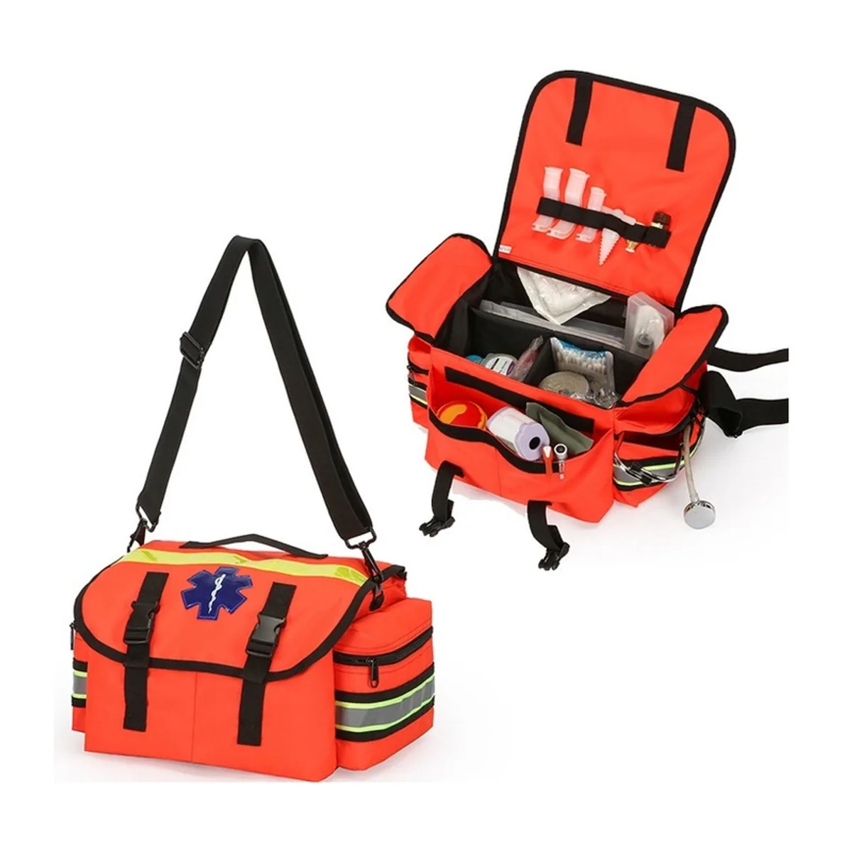 08838 1200D Emergency Waist Bag in Red, emergency waist bag product view