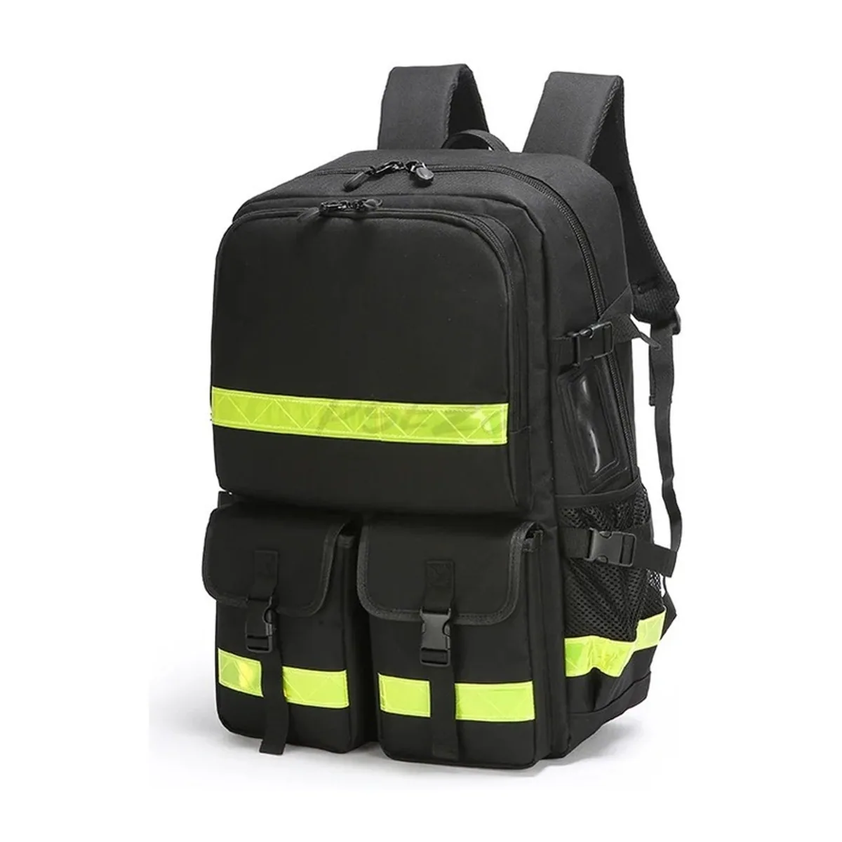 08840 1200D Waterproof PVC Rescue Bag in Red, construction and compartment detail 4