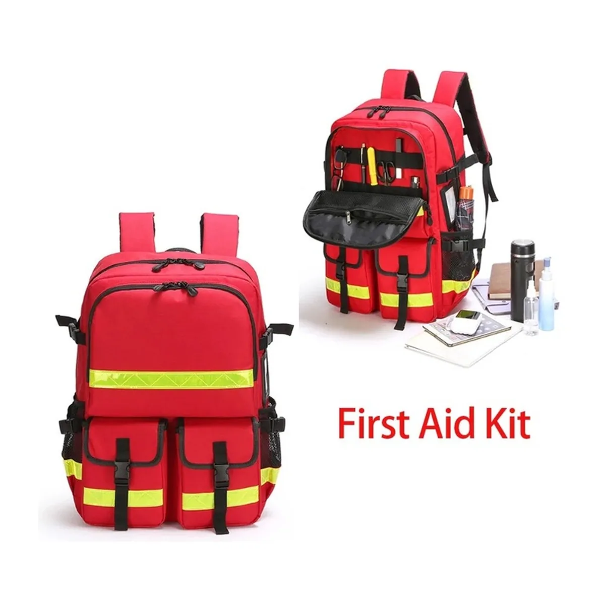 08840 1200D Waterproof PVC Rescue Bag in Red, waterproof pvc rescue bag product view