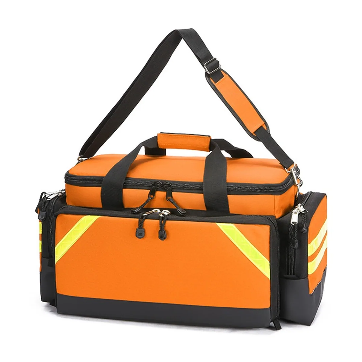 08841 1200D Waterproof PVC Rescue Bag in Red, construction and compartment detail 2