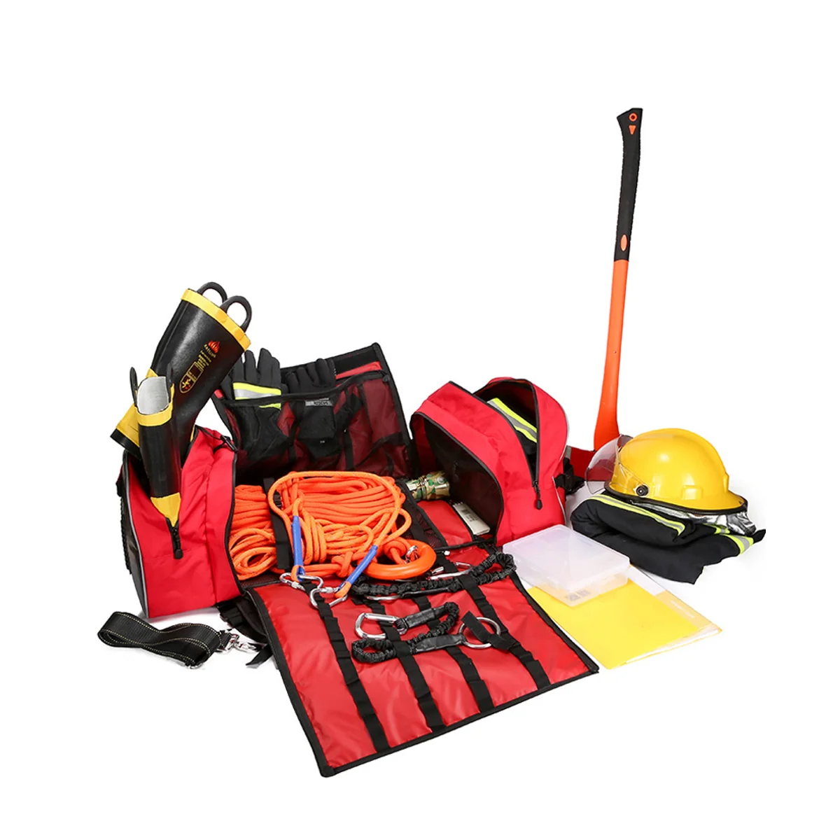 Long Gear Duffel with Helmet and Tool Organization construction and compartment detail 3
