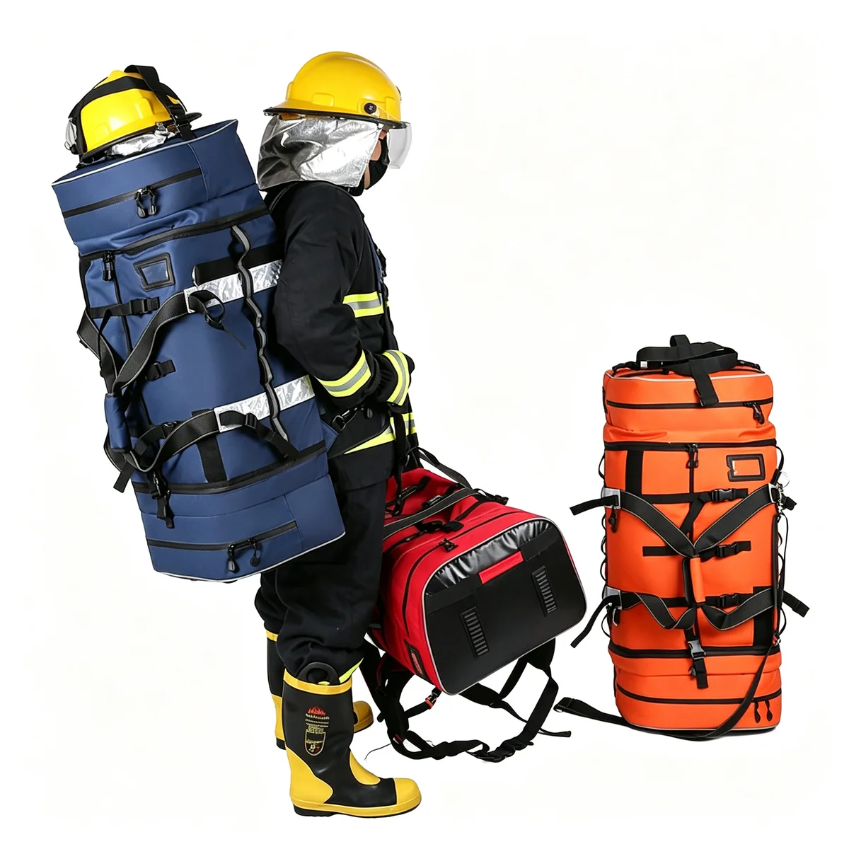 Long Gear Duffel with Helmet and Tool Organization product view
