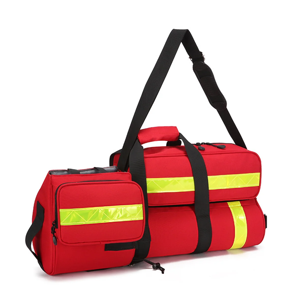 08843 1200D Portable First Aid Bag in Red, portable first aid bag product view