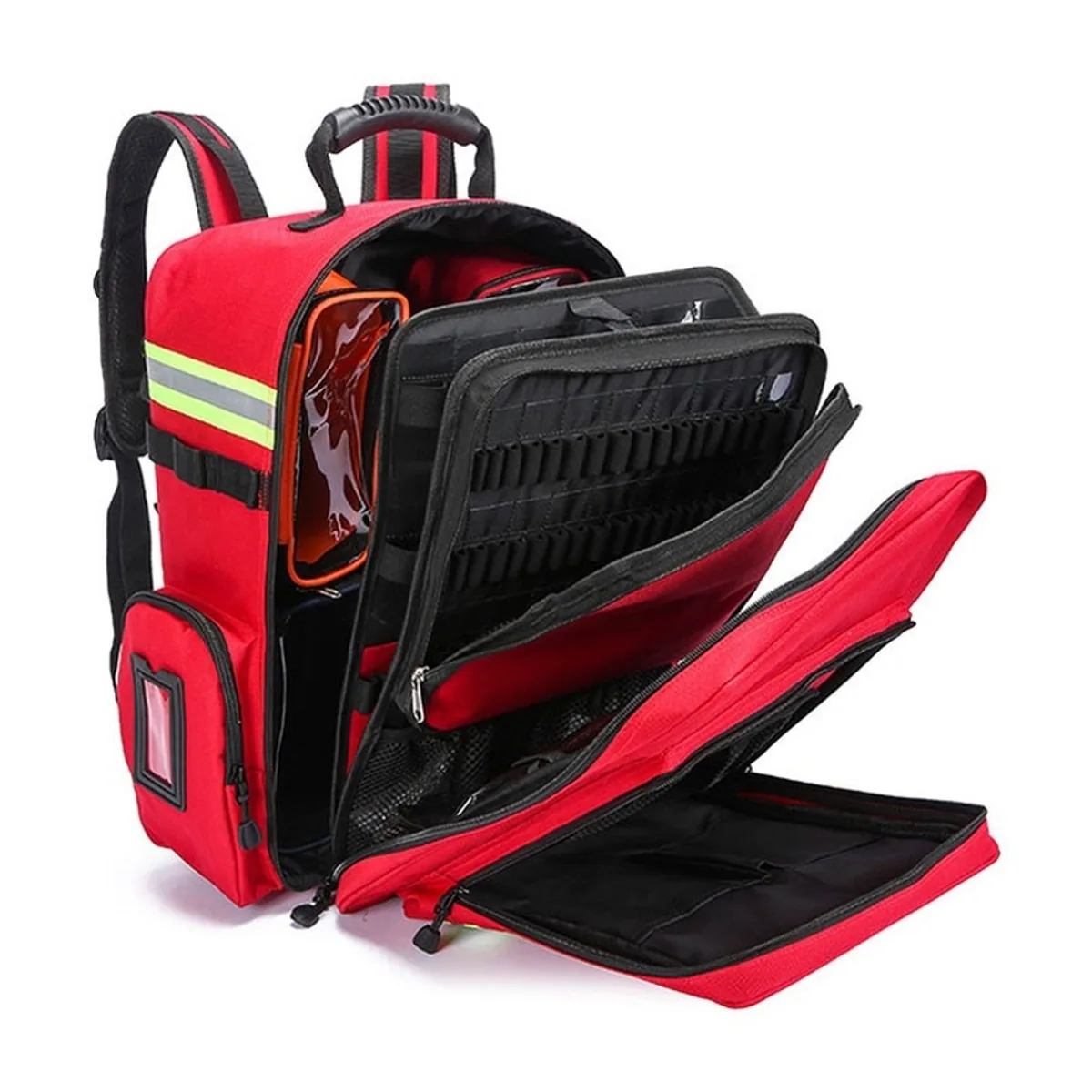 08846 1200D Trolley Rescue Bag in Red, trolley rescue bag product view