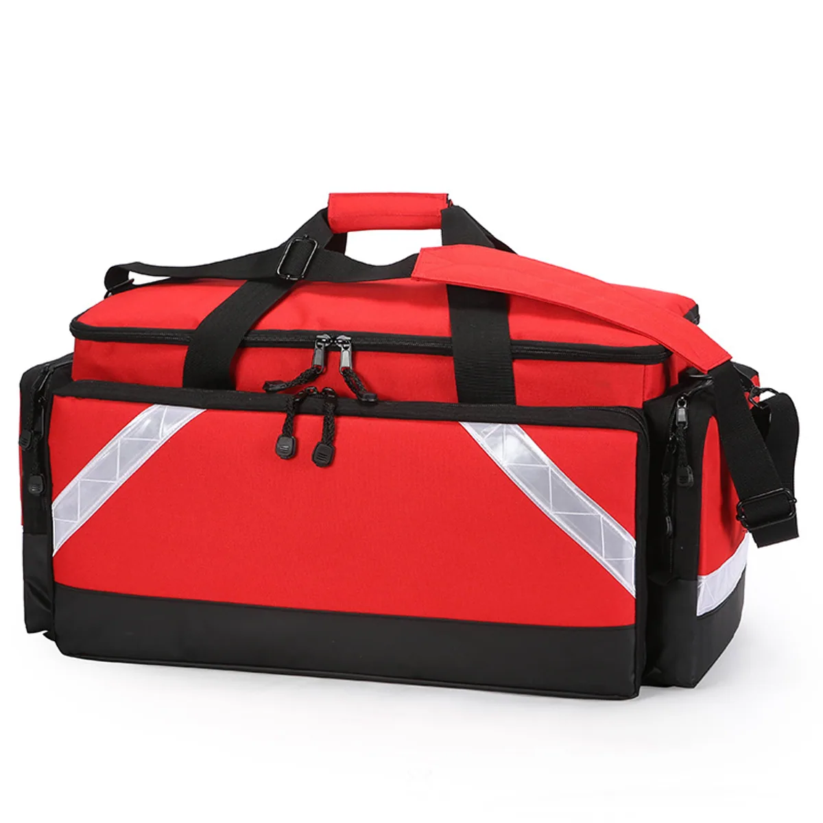 08851 1200D Portable First Aid Bag in Red, portable first aid bag product view