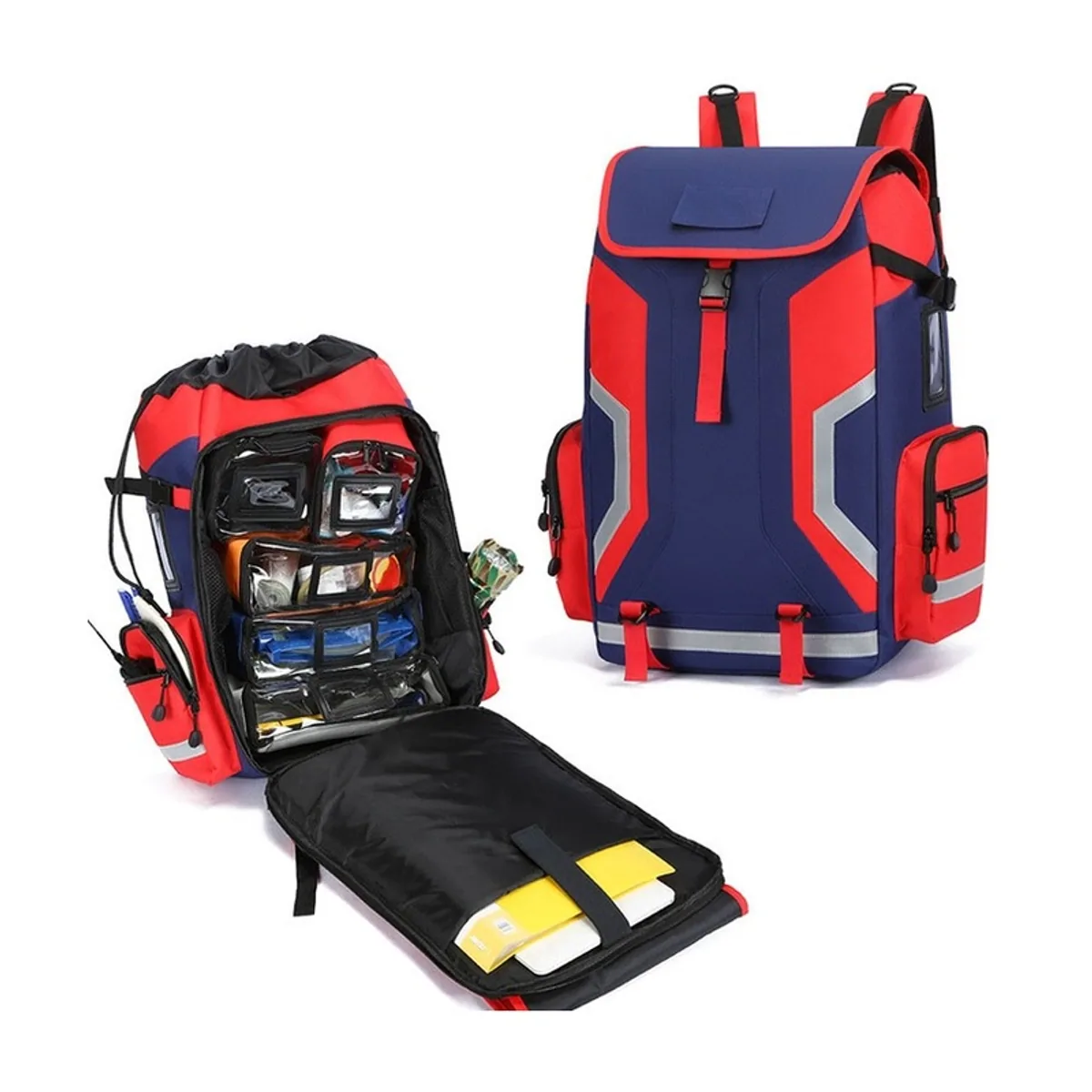 08852 1200D Waterproof PVC Rescue Bag in ONE, construction and compartment detail 7