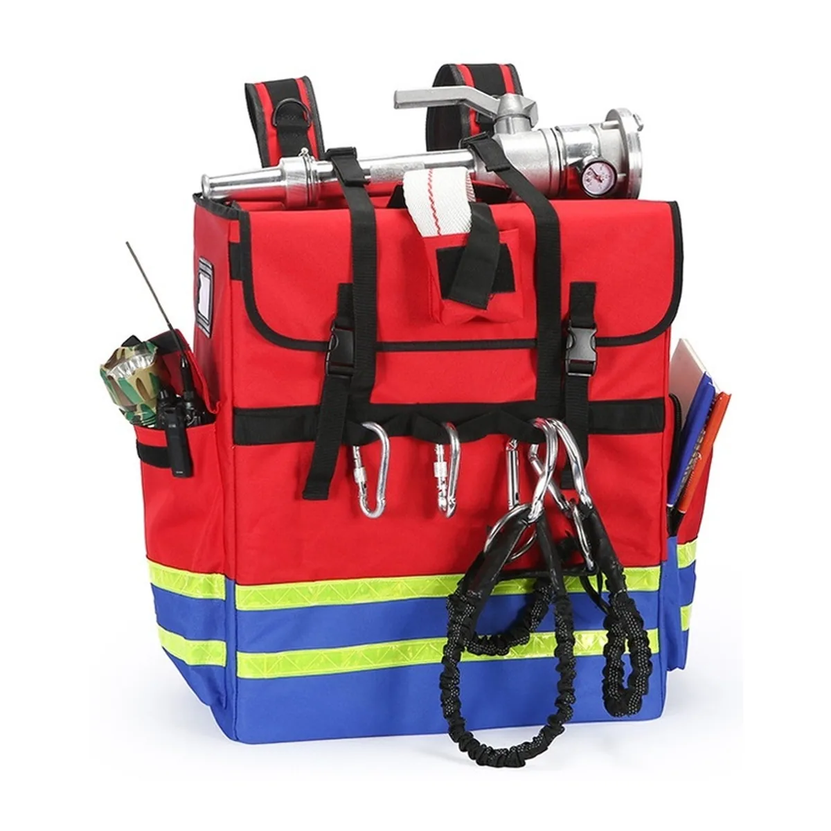 08855 1200D Portable First Aid Bag in Red, portable first aid bag product view