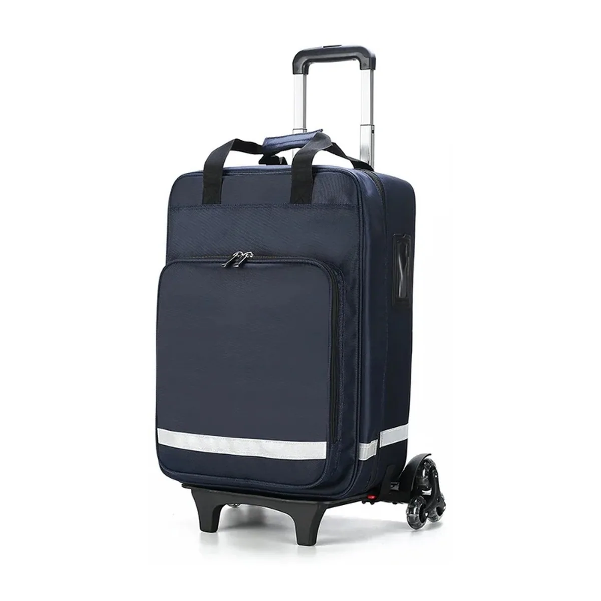 09902 1200D Trolley Rescue Bag in Red, construction and compartment detail 6