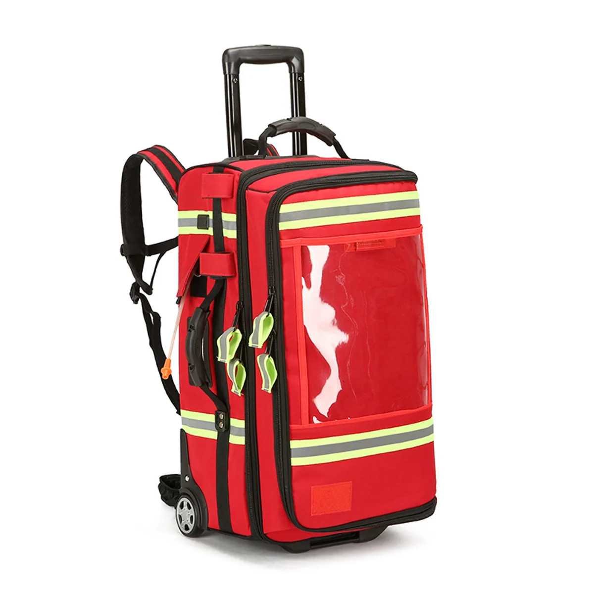 09904 1200D Trolley Rescue Bag in Red, trolley rescue bag product view