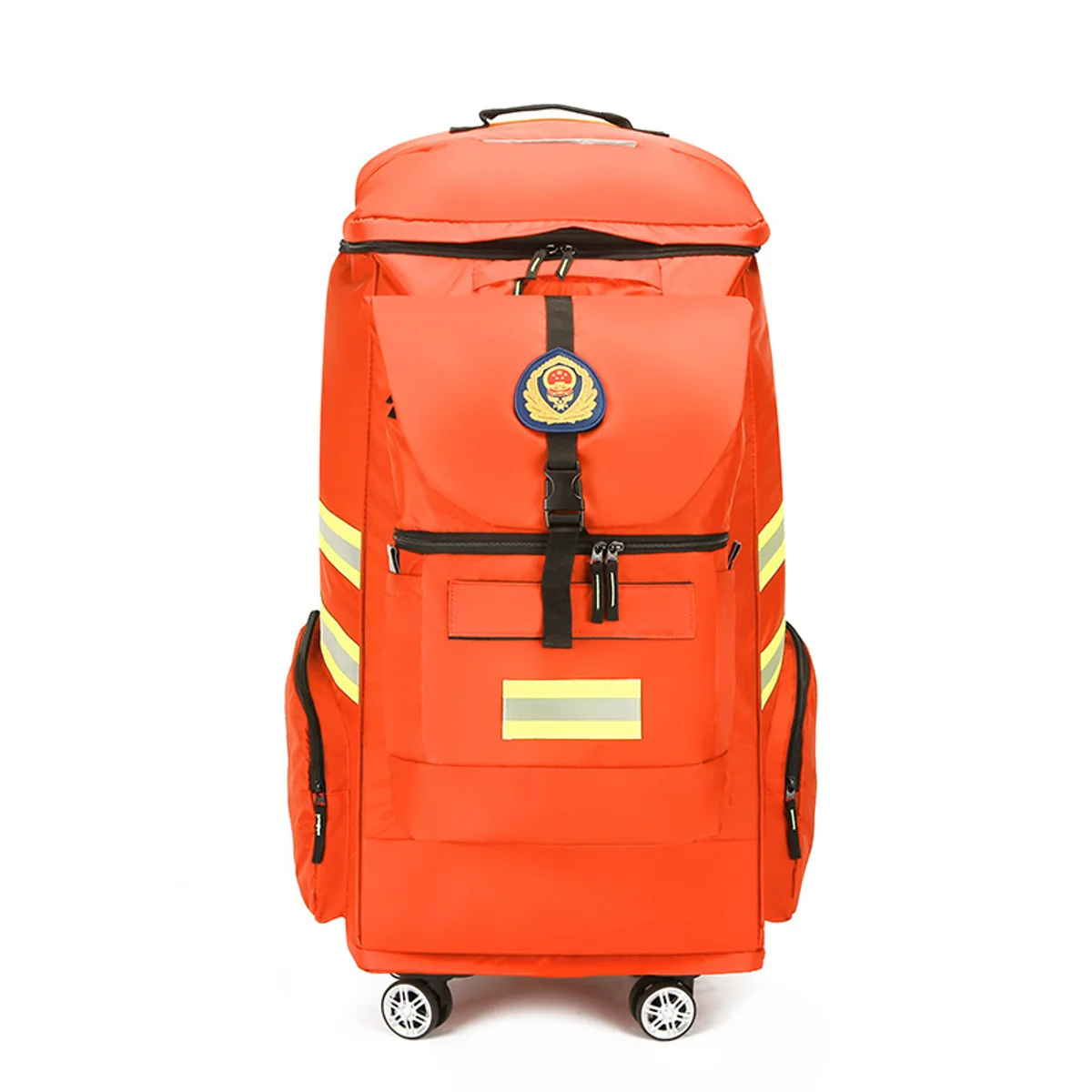 09905 Oxford Trolley Rescue Bag in Red, construction and compartment detail 7