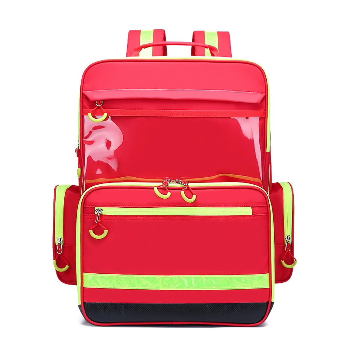 09910 Oxford Medical Emergency Backpack in Red, medical emergency backpack product view