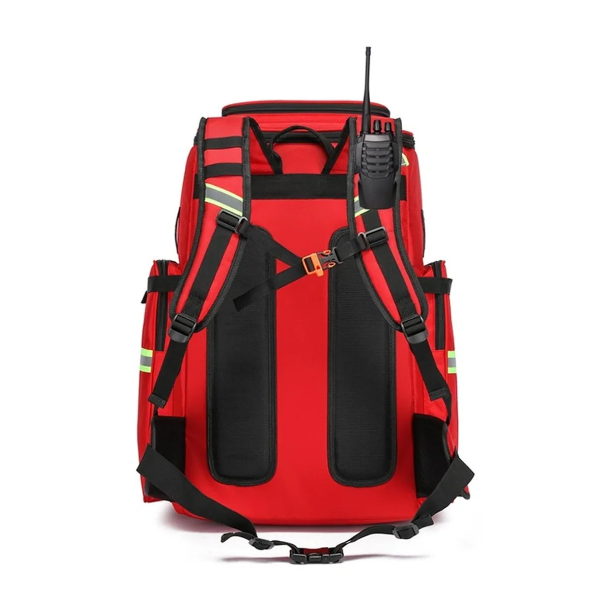 09915 1800D Waterproof PVC Rescue Bag in Red, construction and compartment detail 7