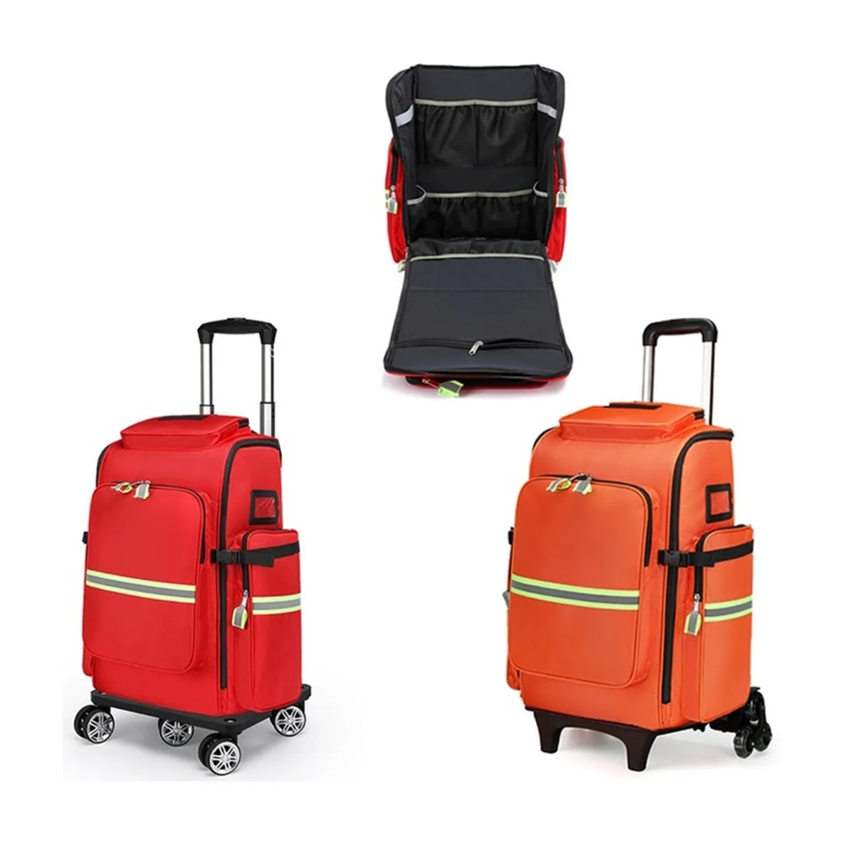 09915 1800D Waterproof PVC Rescue Bag in Red, waterproof pvc rescue bag product view