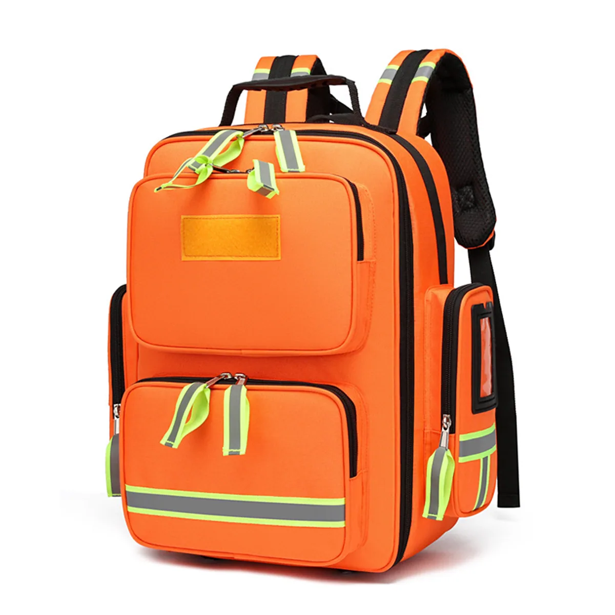 09926 1000D Medical Emergency Backpack in Orange, medical emergency backpack product view