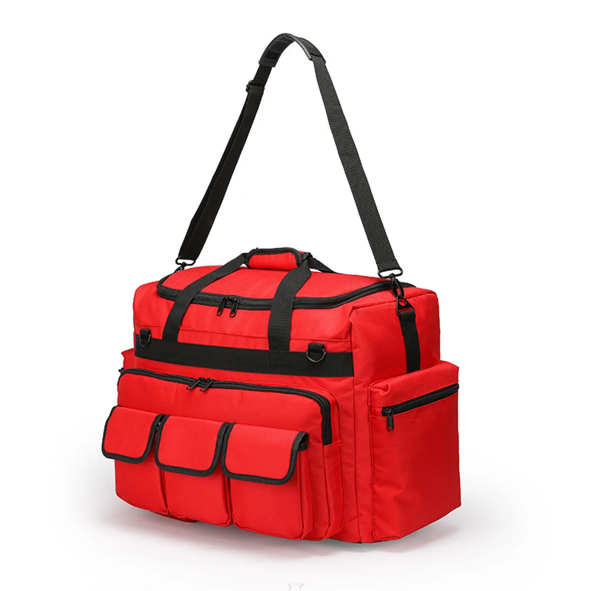 09927 Oxford Rescue Duffel Bag in Red, rescue duffel bag product view