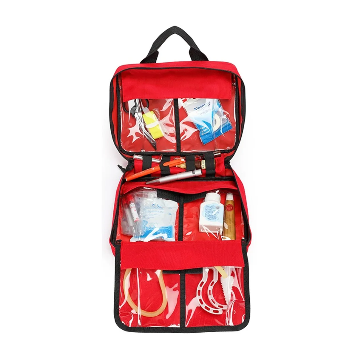 09928 Oxford Emergency Waist Bag in Red, emergency waist bag product view