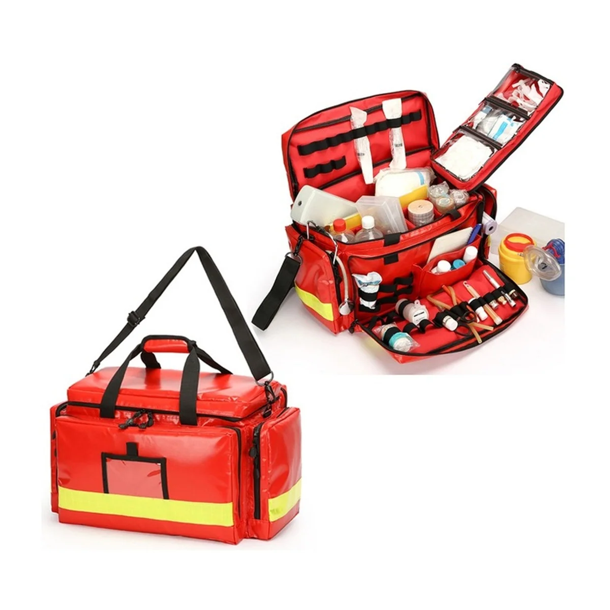 09930P PVC Waterproof Rescue Bag in Red, waterproof pvc rescue bag product view