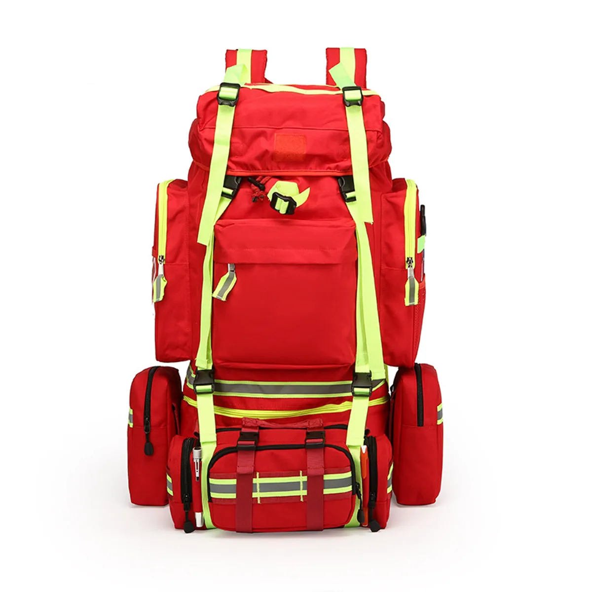 09931 Oxford Outdoor Rescue Backpack in Red, outdoor rescue backpack product view
