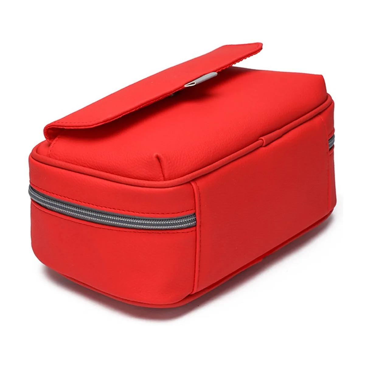 09932 Emergency Waist Bag in Red, construction and compartment detail 5