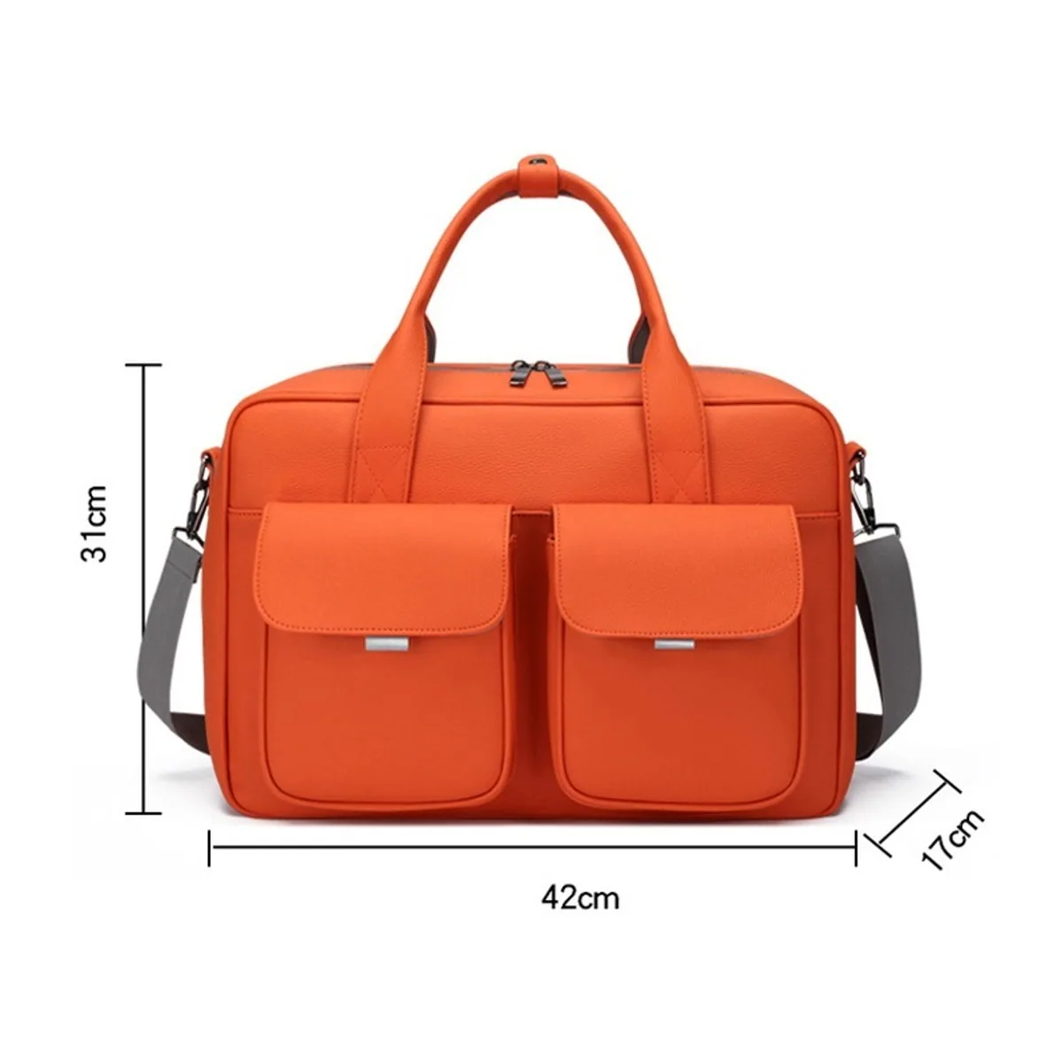 09934 Emergency Medical Backpack in Orange Red, construction and compartment detail 4
