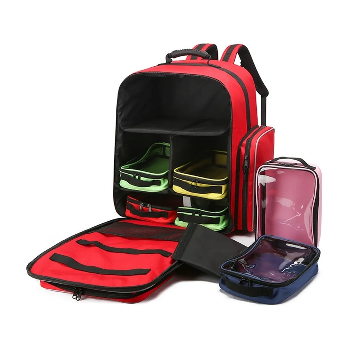 09940 1200D Rescue Duffel Bag in Red, rescue duffel bag product view