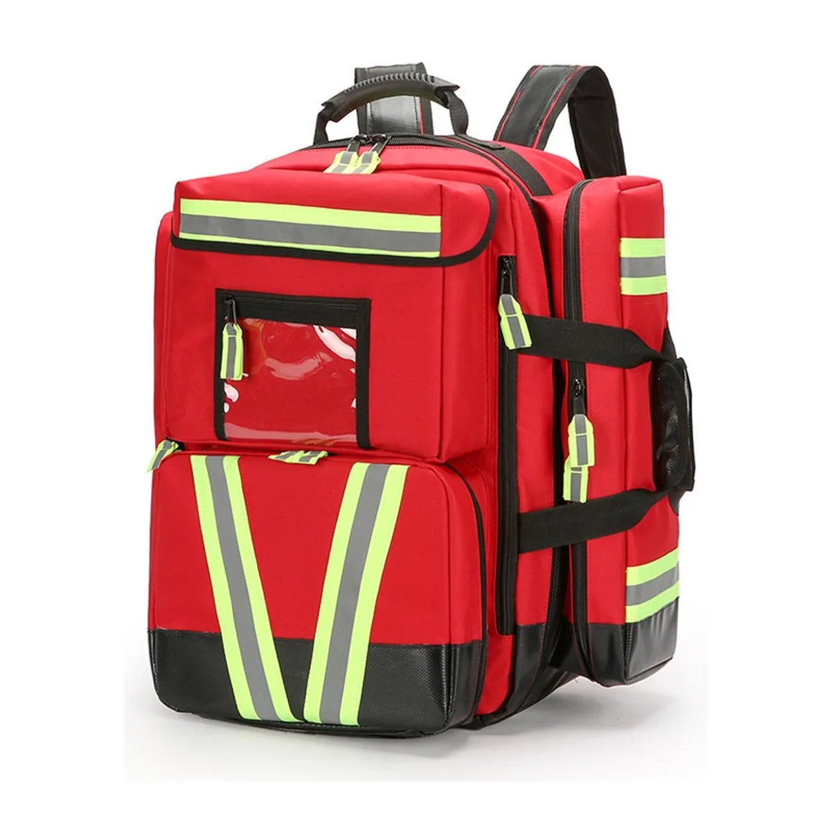 09965 1200D Rescue Duffel Bag in Red, rescue duffel bag product view