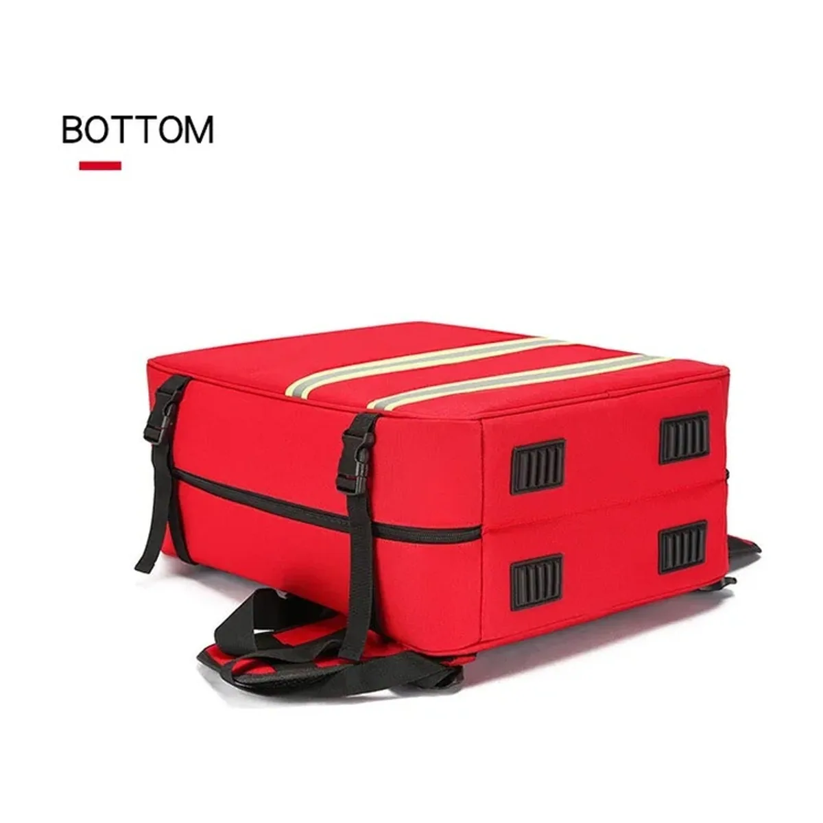 09968 1200D Medical Emergency Backpack in Blue, construction and compartment detail 7