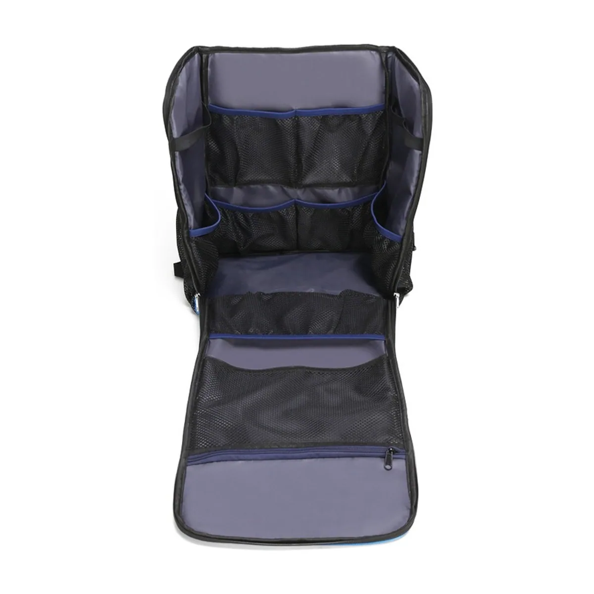 BT066055 Oxford Medical Emergency Backpack in Red, construction and compartment detail 4
